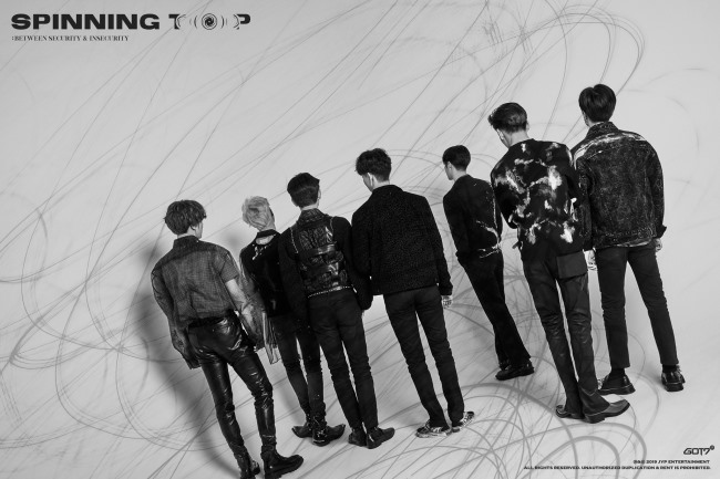 got7《spinning top》概念照