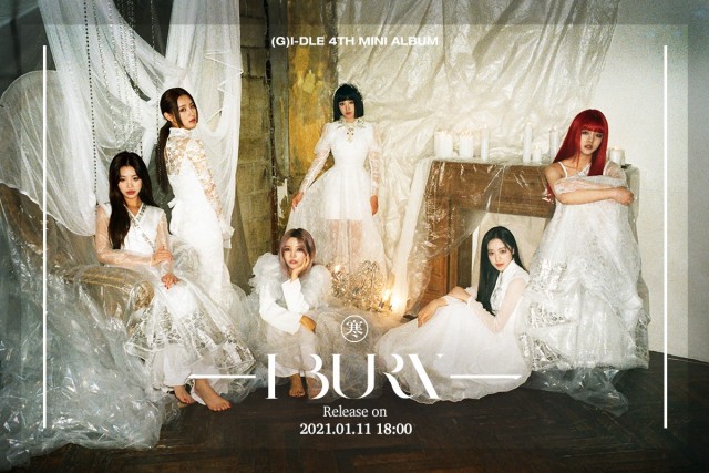 (g)i-dle 迷你四辑《i burn》主打歌《火花》mv 公开
