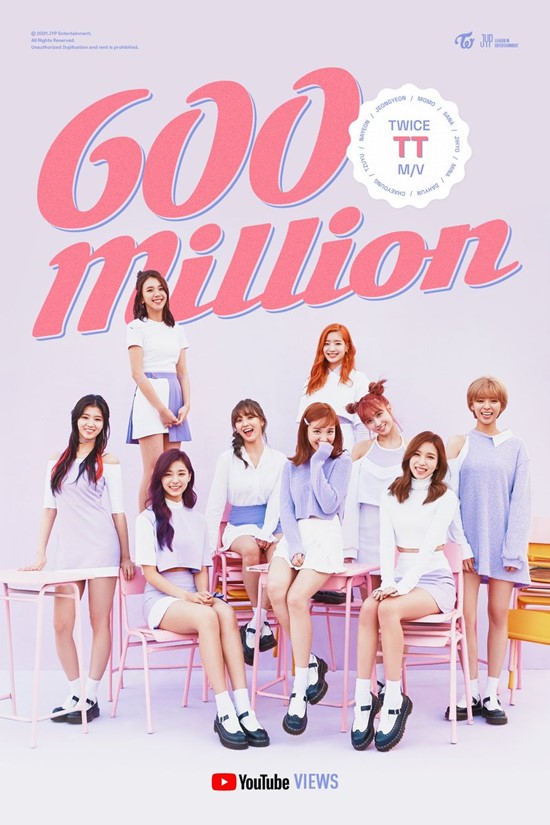 TWICE《TT》MV 觀看破六億