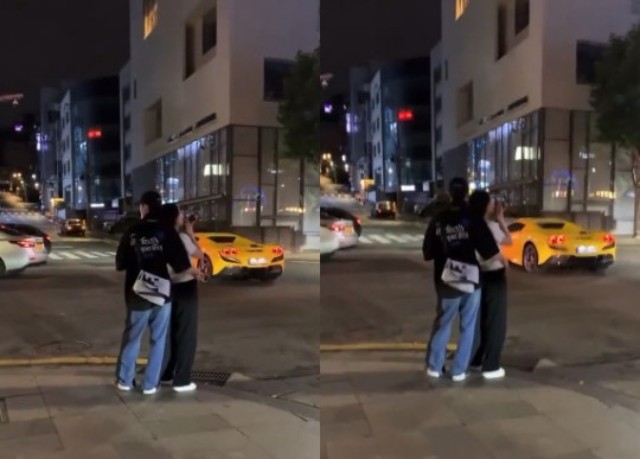 疑似金東賢的約會照