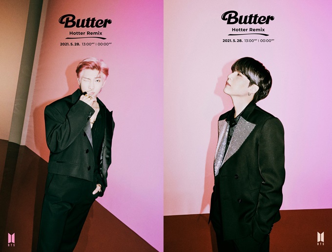 BTS《Butter (Hotter Remix)》預告照