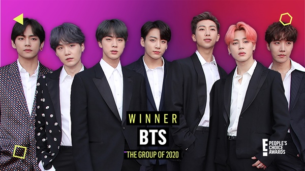 BTS《全美民選獎》最佳音樂組合