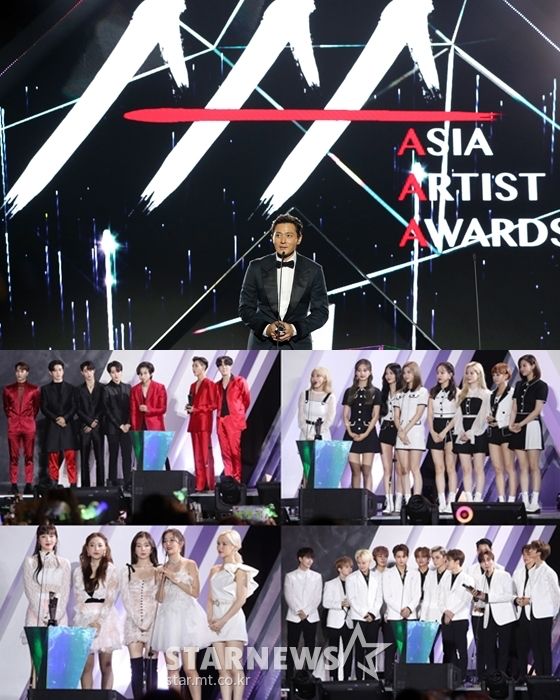 《2019 Asia Artist Awards》大賞得主