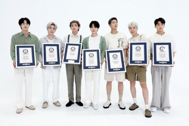 BTS 防彈少年團@金氏世界紀錄