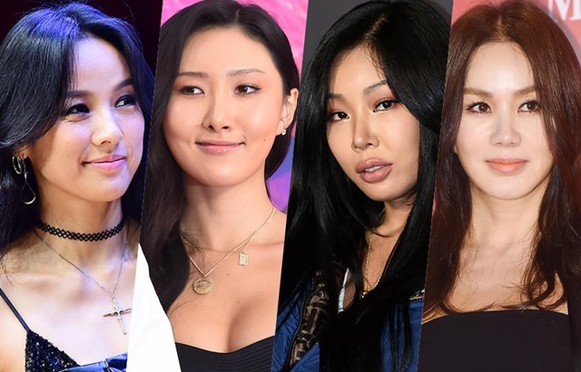 李孝利、華莎、Jessi、嚴正化