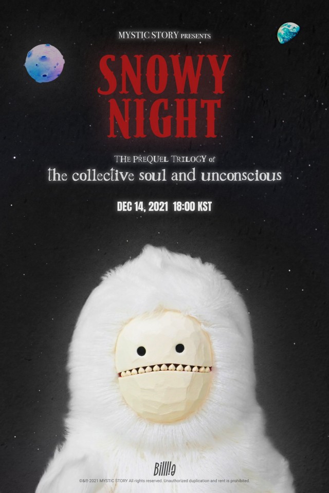 Billlie《snowy night》宣傳海報