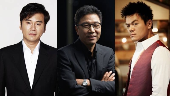YG-SM-and-JYP