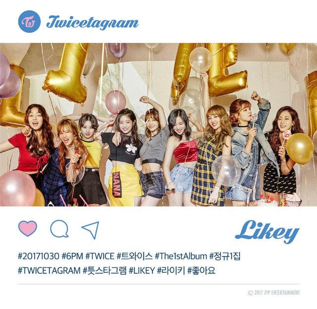 TWICE《Twicetagram》概念照