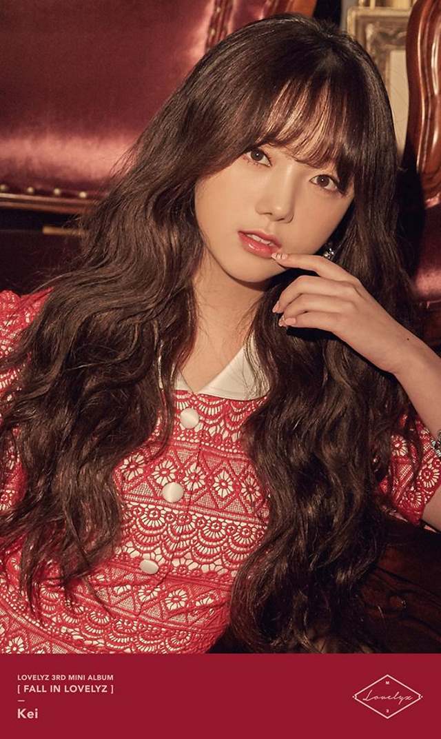 Kei《Fall in Lovelyz》概念照
