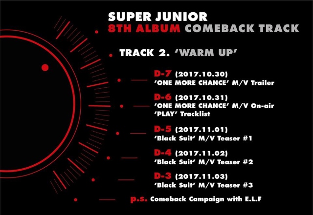 Super Junior《PLAY》第二波行程表