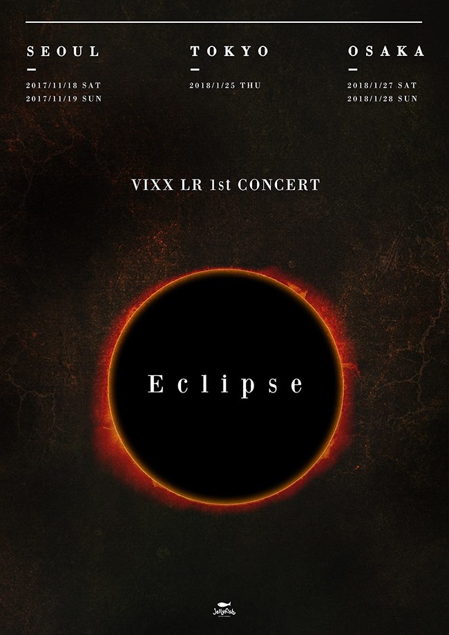 VIXX LR《ECLIPSE》演唱會海報