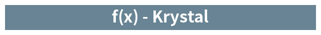 分隔：Krystal