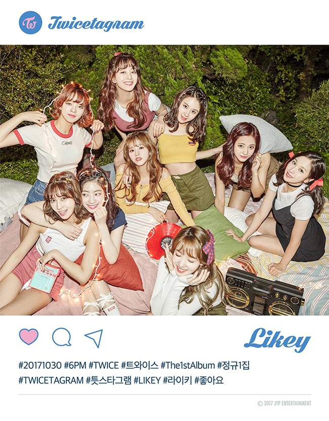 TWICE《Twicetagram》概念照