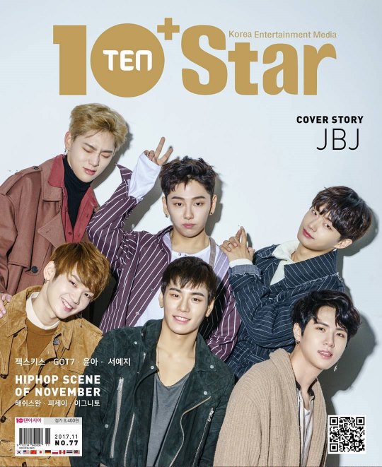 JBJ《10+Star》雜誌封面