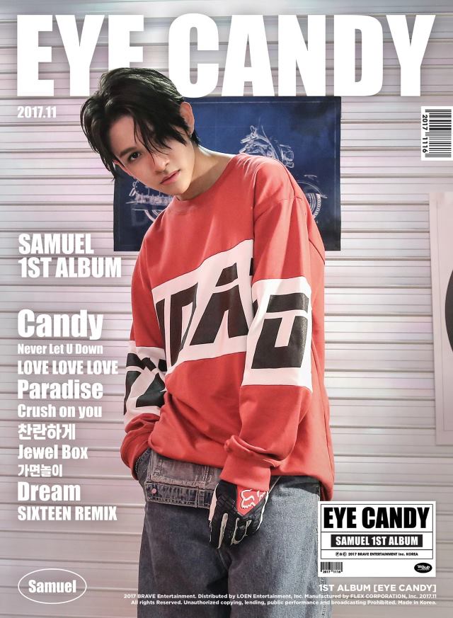 Samuel《EYE CANDY》曲目表