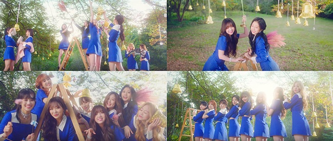 Lovelyz《Twinkle》預告截圖
