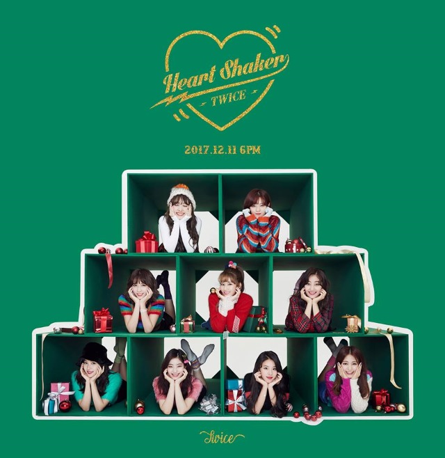 TWICE《HEART SHAKER》概念照