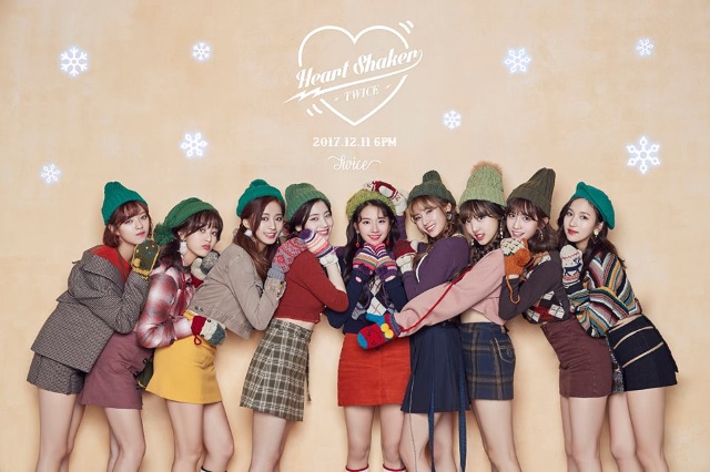 TWICE《HEART SHAKER》概念照