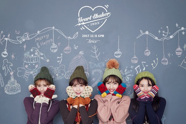 TWICE《HEART SHAKER》概念照