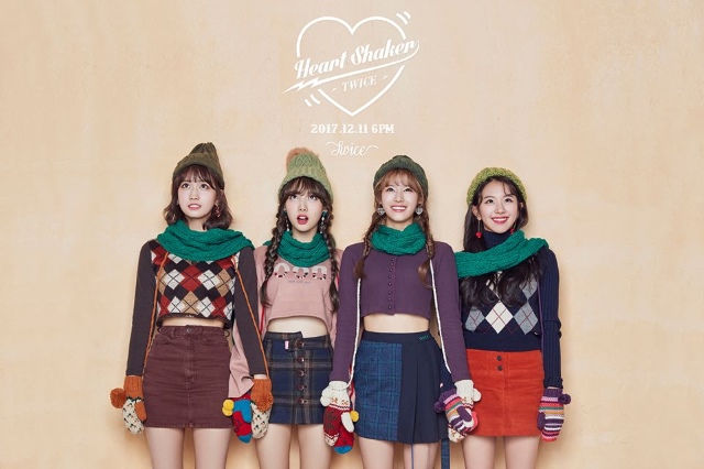 TWICE《HEART SHAKER》概念照