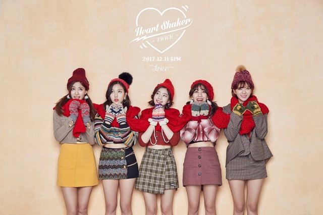 TWICE《HEART SHAKER》概念照