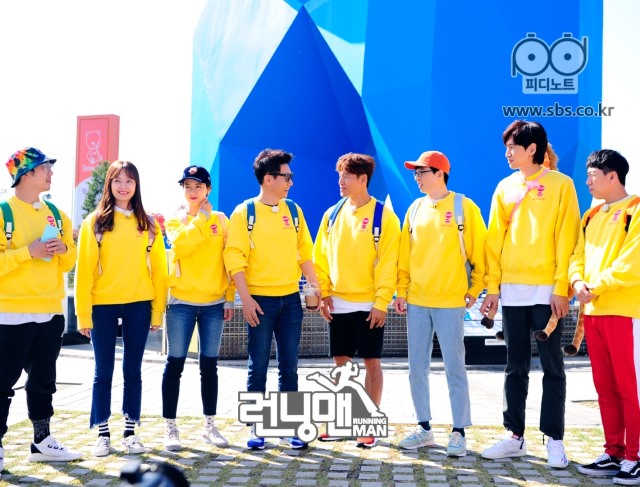 《Running Man》拍攝照