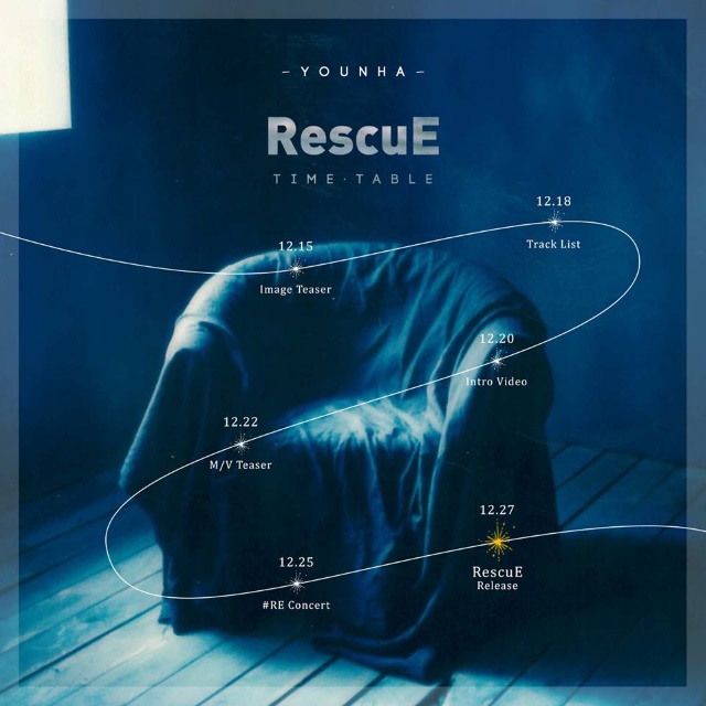 Younha《RescuE》行程表