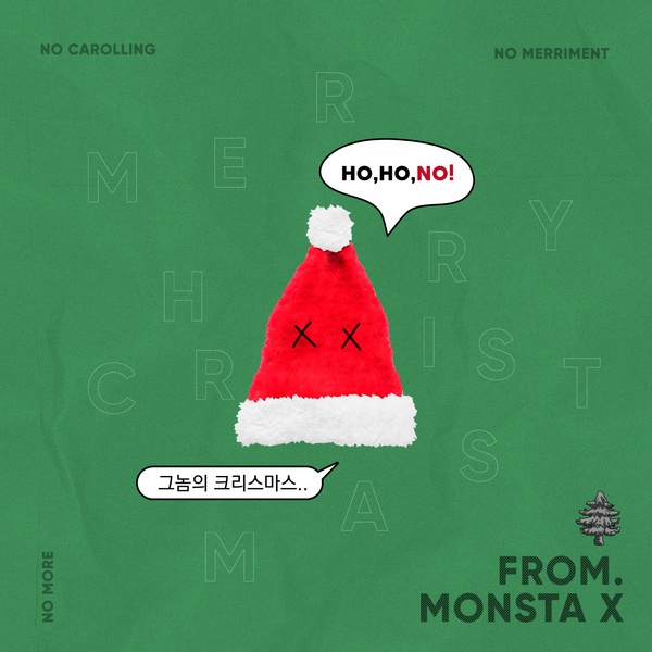 MONSTA X《Lonely Christmas》封面