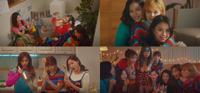 TWICE《Merry & Happy》MV 影片截圖