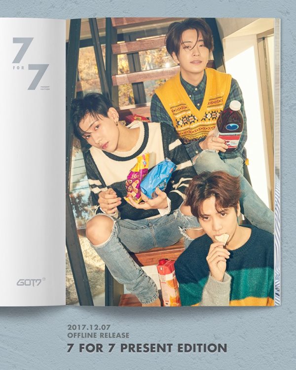 榮宰、BamBam、Jackson《7 FOR 7》改版專輯概念照