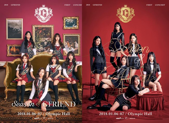 GFRIEND「Season of GFRIEND」演唱會海報