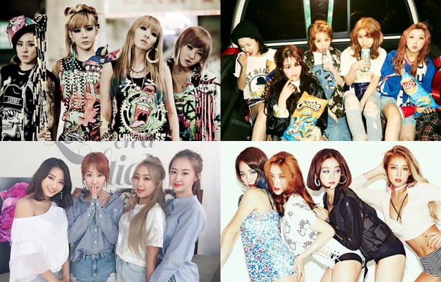 縮圖 / 2NE1、4Minute、SISTAR、Wonder Girls