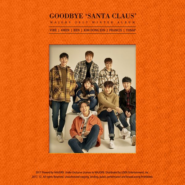 MAJOR9《Goodbye Santa Claus》封面