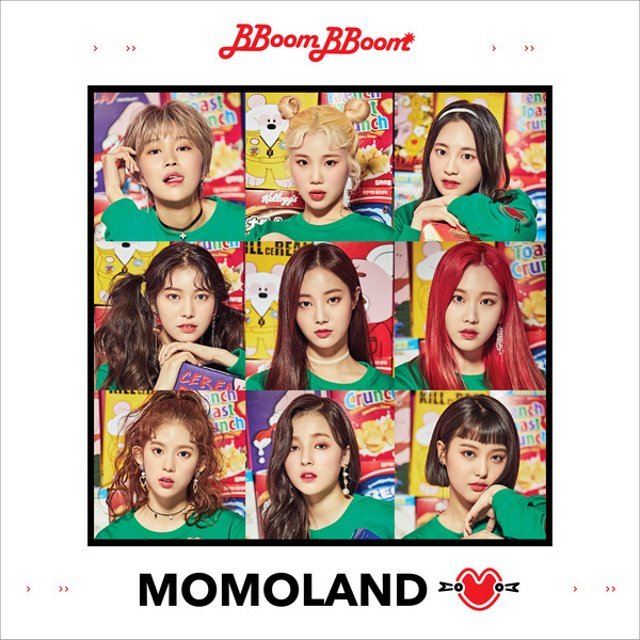 MOMOLAND 迷你三輯《GREAT!》封面