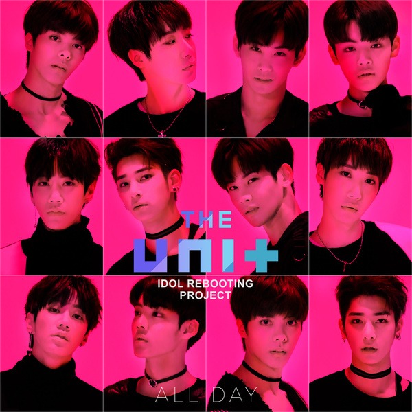 《THE UNIT》男子組《THE UNI＋ B STEP 1》封面照