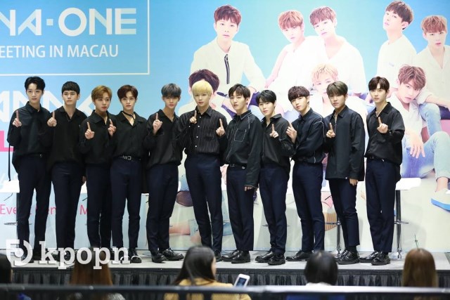 Wanna One 澳門粉絲見面會記者會