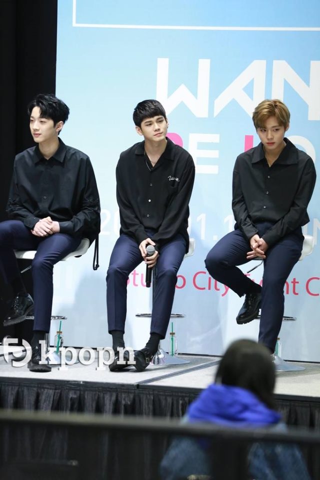 Wanna One 澳門粉絲見面會記者會