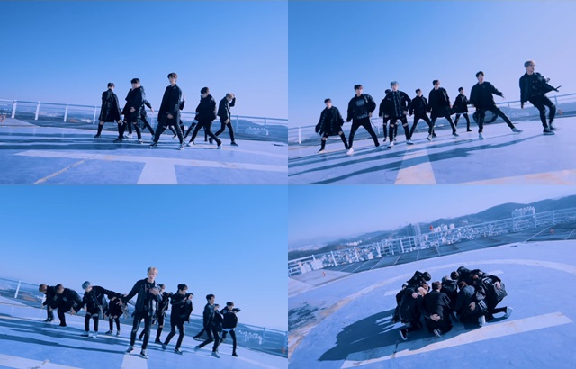 Stray Kids《年輕的翅膀》舞蹈版 MV 截圖