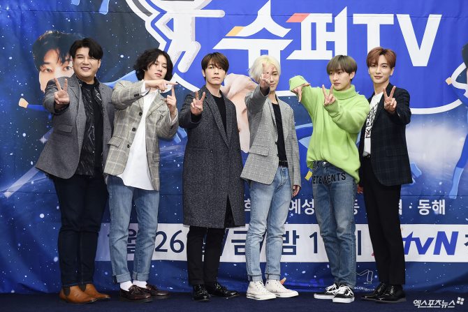 Super Junior《Super TV》記者會