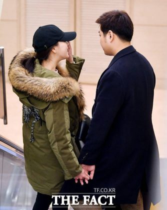 林智妍、李旭 約會