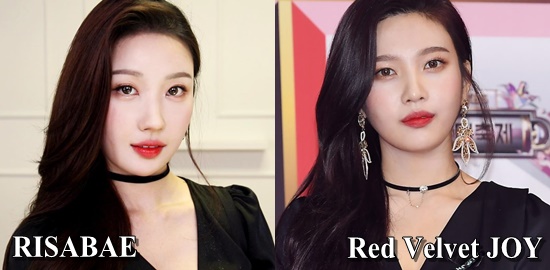 韓國網紅、RISABAE、藝人仿妝、Red Velvet JOY