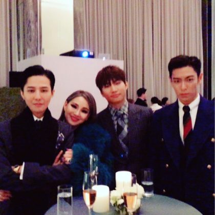 G-Dragon、CL、大聲、T.O.P