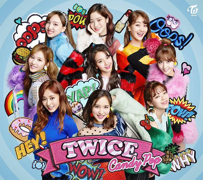 TWICE《Candy Pop》封面照