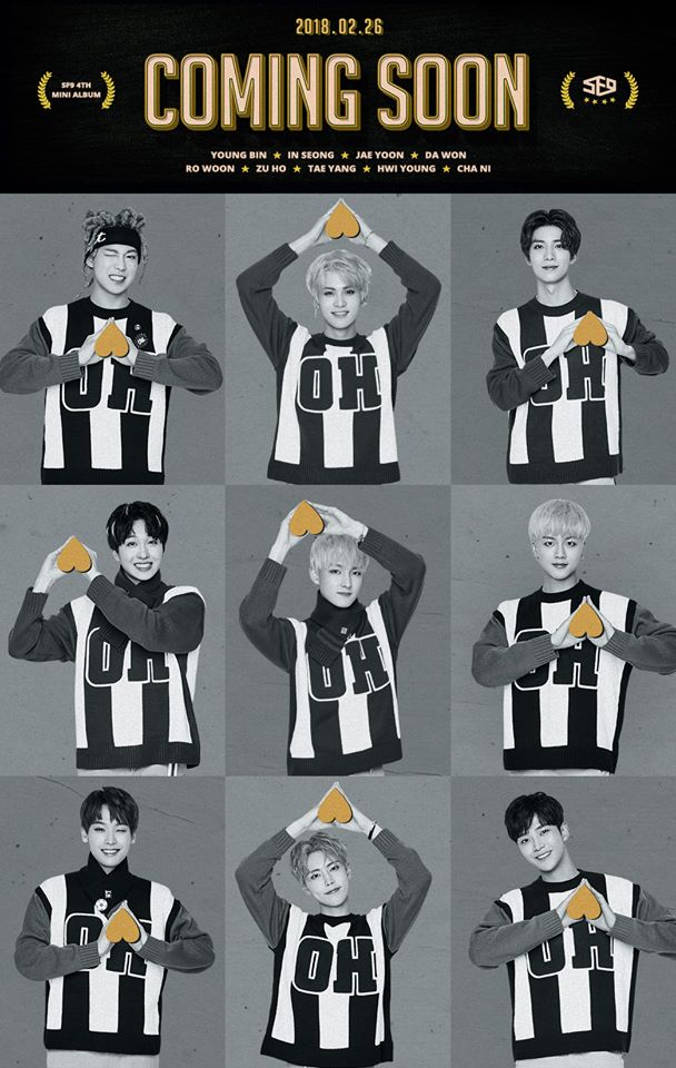 SF9 迷你四輯預告照