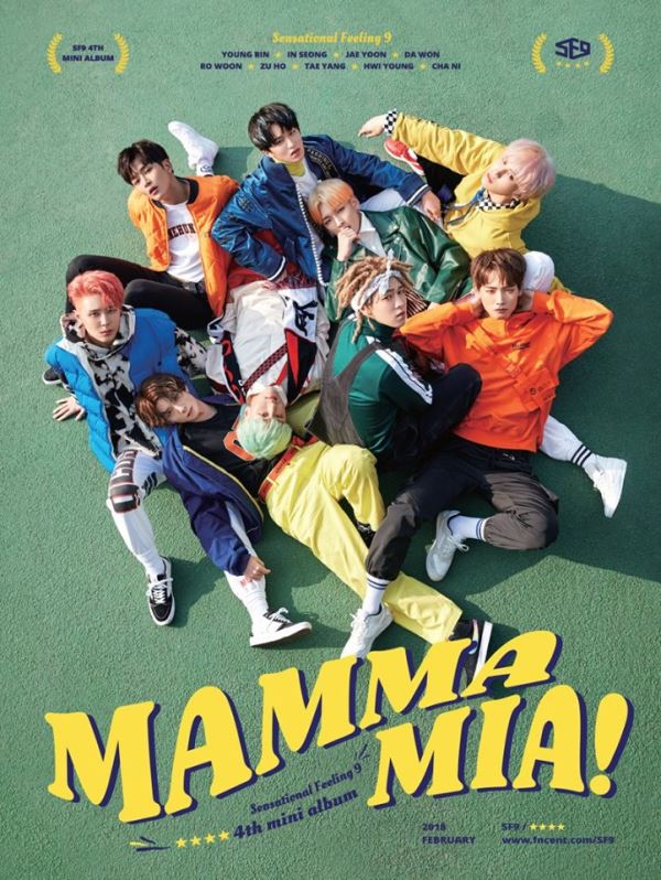 SF9《MAMMA MIA!》概念照