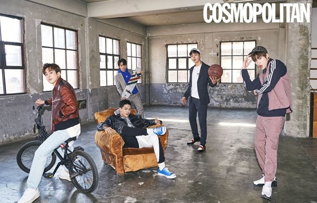 TEEN TOP《COSMOPOLITAN》畫報