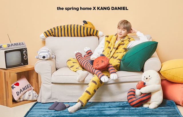 姜丹尼爾 the spring home 代言畫報