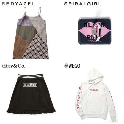BLACKPINK 聯名服飾