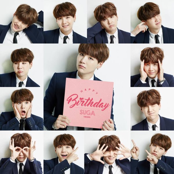 SUGA 生日