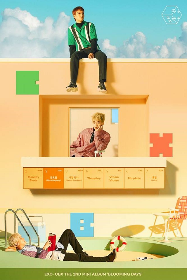 EXO-CBX《Blooming Days》曲目表